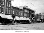 Postcard of King Street, Colborne including Griffis Drugs