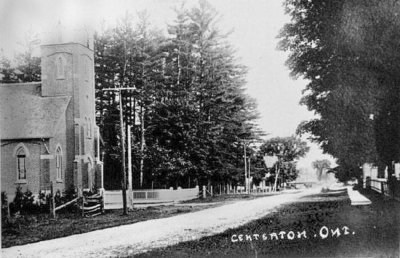 Postcard of Anglican Church, County Rd.23, Centreton, Ontario