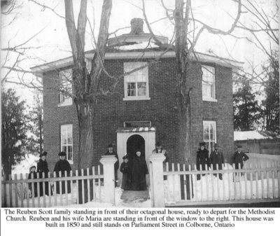 Reuben Scott home, Colborne, Cramahe Township