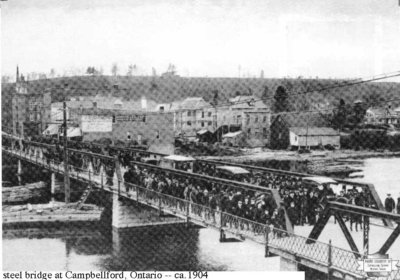 Steel bridge, Campbellford