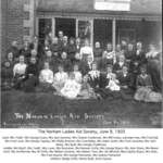 Group photograph of Norham Ladies’ Aid Society, 8 June 1905