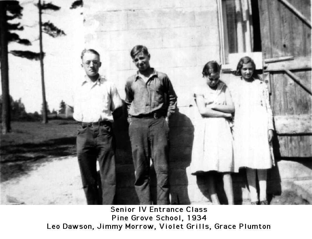 Pine Grove School, 1934