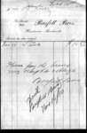 Barfett Bros. Hardware receipt for Mrs. B. Lacey, 10 November 1910