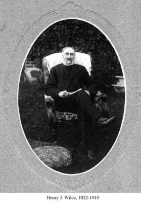 Studio portrait of Henry J. Wilce, Shiloh, Cramahe Township