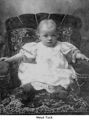 Studio portrait of Maud Tuck