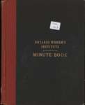 Ontario Women's Institute Minute Book, 1949-1953