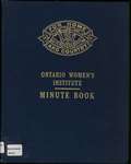 Ontario Women's Institute Minute Book, 1973-1977