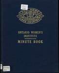 Ontario Women's Institute Minute Book, 1977-1982