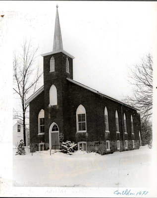 Castleton United Church (formerly Castleton Methodist Church), 1977