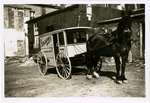 Rowsome's Bakery horse drawn wagon, Colborne