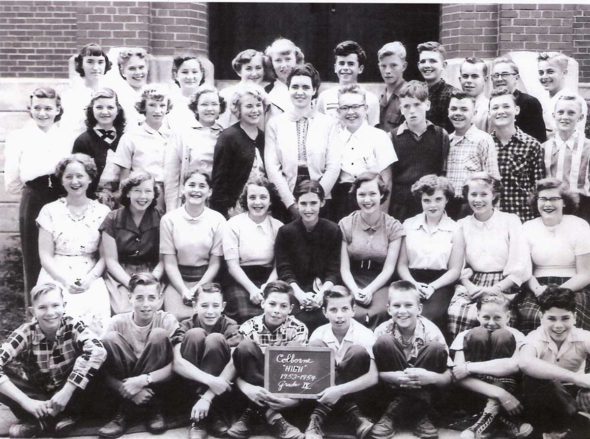 Colborne High School, 1953-1954, Grade 9