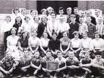 Class photograph, Colborne High School, Grade 9, Colborne, Cramahe Township, 1953-1954