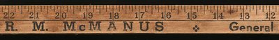 R. M. McManus Yard Stick