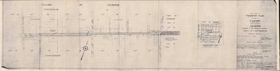 Transfer Plan of part of a Highway (Route No.2) in the Village of Colborne, 4 September 1959