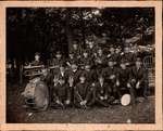 Group photograph of Durham Rubber Co’s Band, Bowmanville