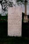 Joseph Keeler headstone, Colborne, Cramahe Township
