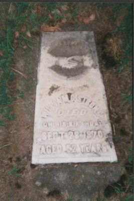 William Strong headstone, Colborne, Cramahe Township