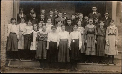 School Group Photograph, Colborne, circa 1900-1910