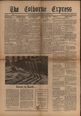 The Colborne Express   (Colborne Ontario), 29 Mar 1945