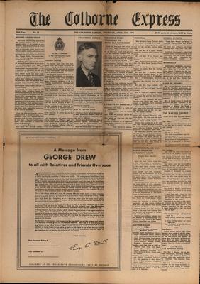 The Colborne Express   (Colborne Ontario), 19 Apr 1945