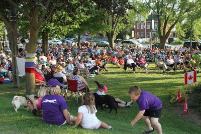 Canada Day celebrations at Victoria Square