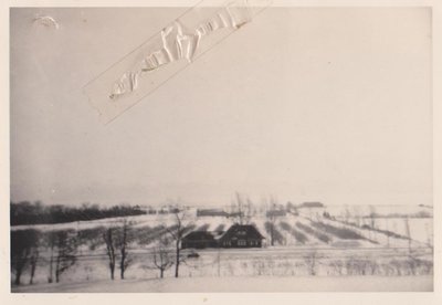 Canadian Pacific Railway Station, Hubble Farm, Reid Farm and Webb Orchard, Ogden's Point, 1943