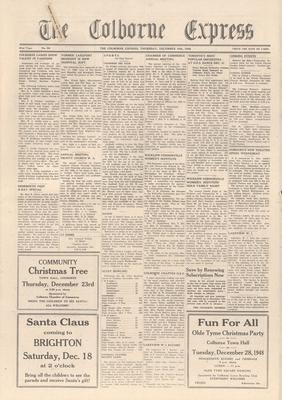 The Colborne Express   (Colborne Ontario), 16 Dec 1948