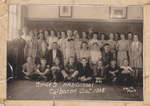 Class photograph, High School,  Grade 9, Colborne, Cramahe Township, September 1938