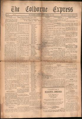 The Colborne Express   (Colborne Ontario), 15 Aug 1935