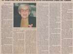 Vi Warren to be inducted into Aviation Hall of Fame newspaper clipping