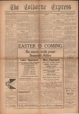 The Colborne Express   (Colborne Ontario), 22 Mar 1928