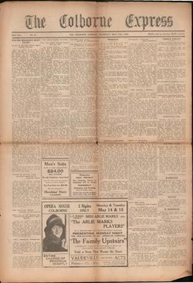 The Colborne Express   (Colborne Ontario), 10 May 1928