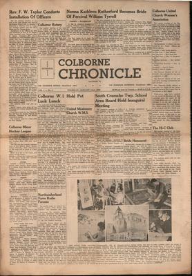 The Colborne Chronicle, 22 Jan 1959