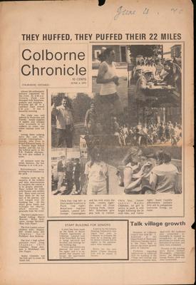 The Colborne Chronicle, 4 Jun 1970