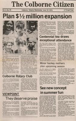 The Colborne Citizen, 19 Jun 1974