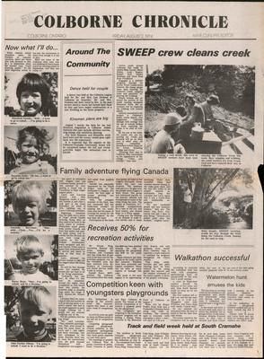 The Colborne Chronicle, 2 Aug 1974