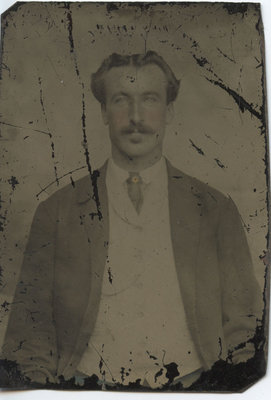 Studio portrait of a man