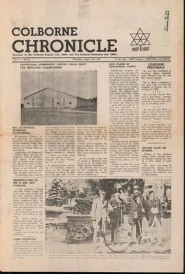 The Colborne Chronicle, 31 Aug 1967