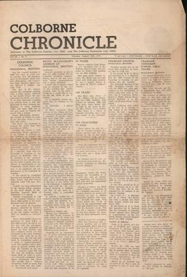 The Colborne Chronicle, 11 Jan 1968