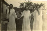 Photograph of young women, summertime