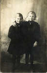 Gaffield's (?) daughters, Real Photo postcard