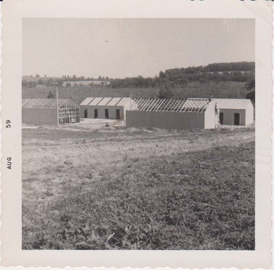 Exhibit, Tobacco Kilns, Maple Grove Road, 1959