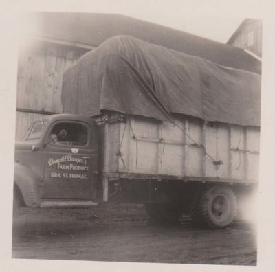 Exhibit, Hauling Tobacco to Tillsonburg or Aylmer