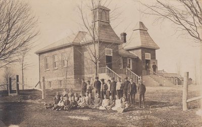 Postcard of S.S.12, Castleton School