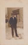 Postcard of Jim Davidson, Lenox, Michigan, 1914