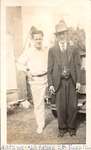 Arthur and his father S.E. Turpin, Turpin Family Photograph Album