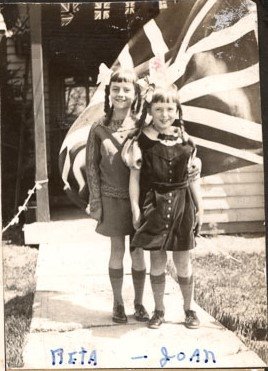 Reta and Joan Turpin, Turpin Family Photograph Album