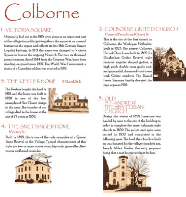 Colborne Walking Tour Brochure, 2005