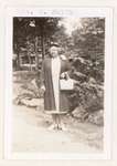 Photograph of Mrs. B. Smith, Colborne Women's Institute Scrapbook