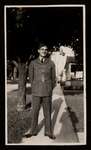 Photograph of an unidentified World War II soldier, Colborne Women's Institute Scrapbook